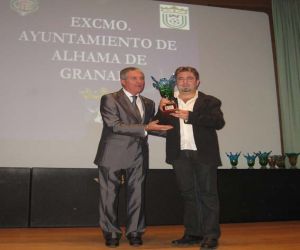 Alhama premiada en la gala de la Federación Andaluza de Fútbol