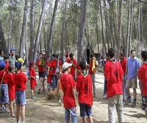 Los Bermejales, terreno scout