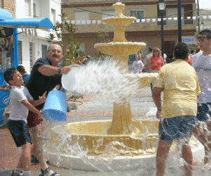 Cacín, celebra sus fiestas más húmedas