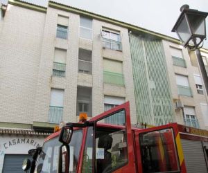 Conato de incendio en un piso de la calle Pablo Picasso