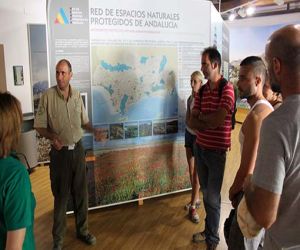 El taller de empleo de Jayena visita La Resinera