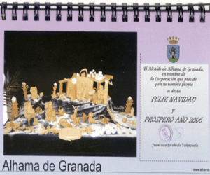 Felicitación navideña y calendario 2006