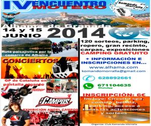El club alhameño Komando Morralla arranca los motores del cuarto encuentro motero