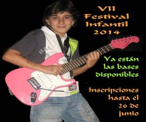 Abiertas las inscripciones para el VII Festival Infantil de este año 2014
