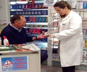 Del 10 al 15 de noviembre puedes comprobar el estado de tus diabetes en la farmacia Ruiz-Chena