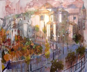 Exposición del III Certamen de Pintura Rápida