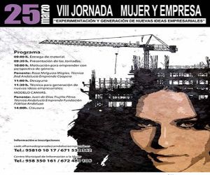 El miércoles, 25 de marzo, VIII Jornada Mujer y Empresa