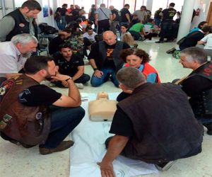 La Junta forma a moteros granadinos en reanimación cardiopulmonar