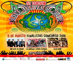 Forgive to Forget, la Maruja y otras Hierbas y Elsa Bhör, finalistas del LI Festival de Alhama