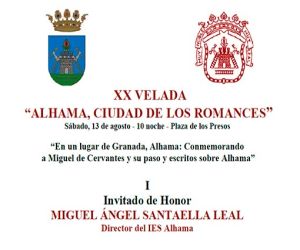 La Velada de los Romances contará con la actuación del ‘Grupo VoZ y JazZ Trío’ con Víctor Burgos Salinas, como actor y narrador