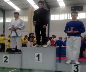 Alhama sede del Trofeo de Karate este domingo, y Germán González, de Arenas del Rey, campeón en su categoría