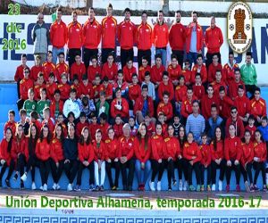 La UD Alhameña despide el año en familia