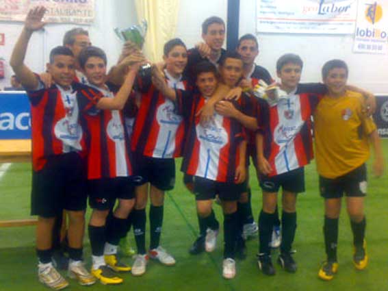  El Arenas de Armilla, equipo campeón del campeonato 