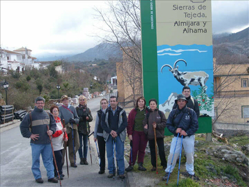 Grupo participante en la salida de Játar