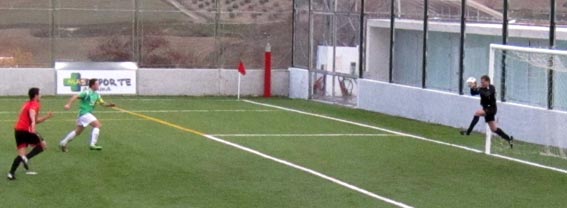  Ocasiones de gol de la UD Alhameña 
