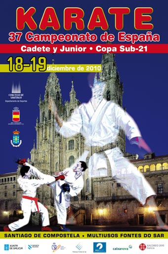  Imagen del cartel del campeonato nacional que se celebrará en Galicia 