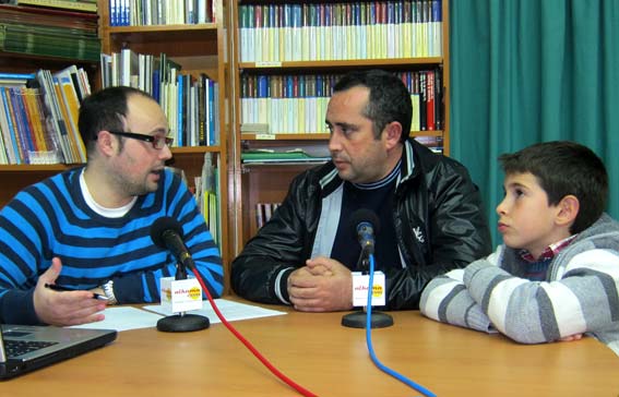  Eduardo y Óscar Correa, invitados al programa de Radio Alhama (i) 'Tiempo de deporte' 