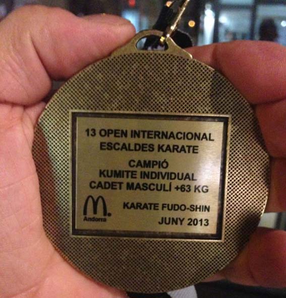 La medalla internacional