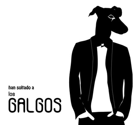 Carátula de Los Galgos diseñada por Cristina Lobo