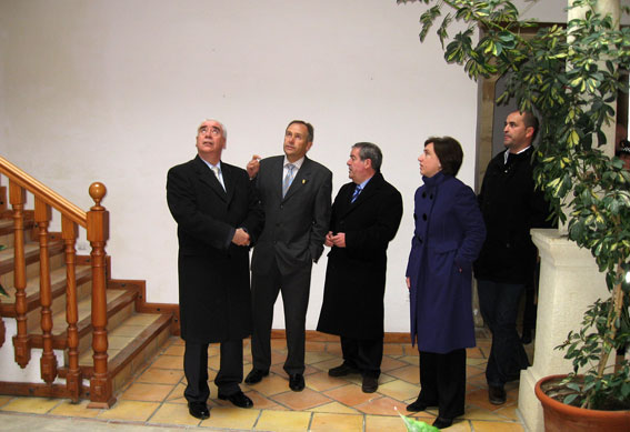  En el Hospital de la Reina, futura ubicación de la fundación Brazam 