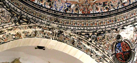  Detalle de la cúpula interior 