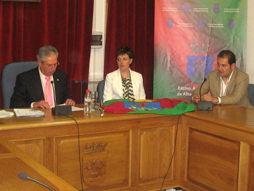  Intervención del alcalde de Alhama, José Fernando Molina 