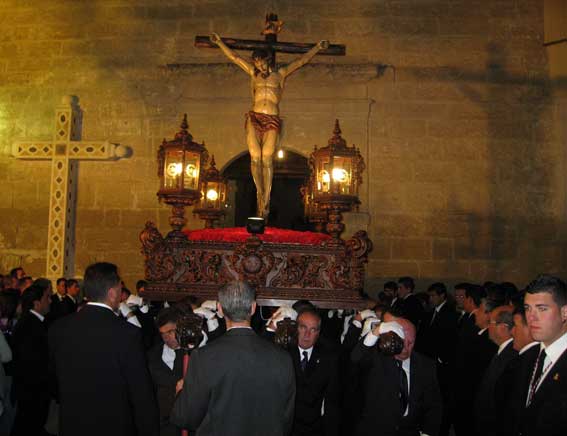 Salida desde la iglesia del Carmen