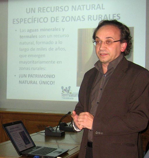  Javier Ballbé realtó la importancia del termalismo en el desarrollo rurual 