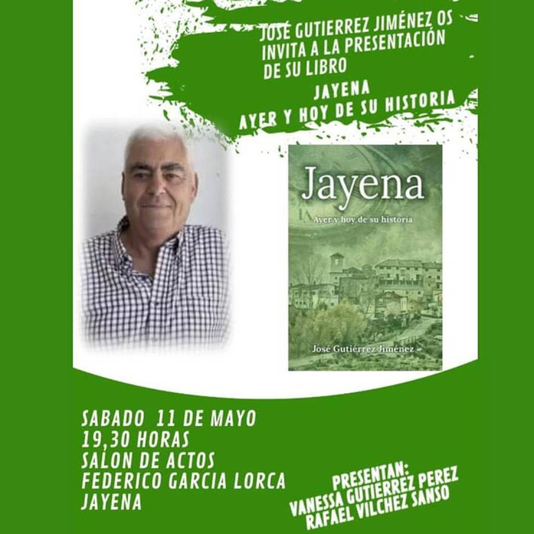 José Gutiérrez Jiménez presentará el libro 