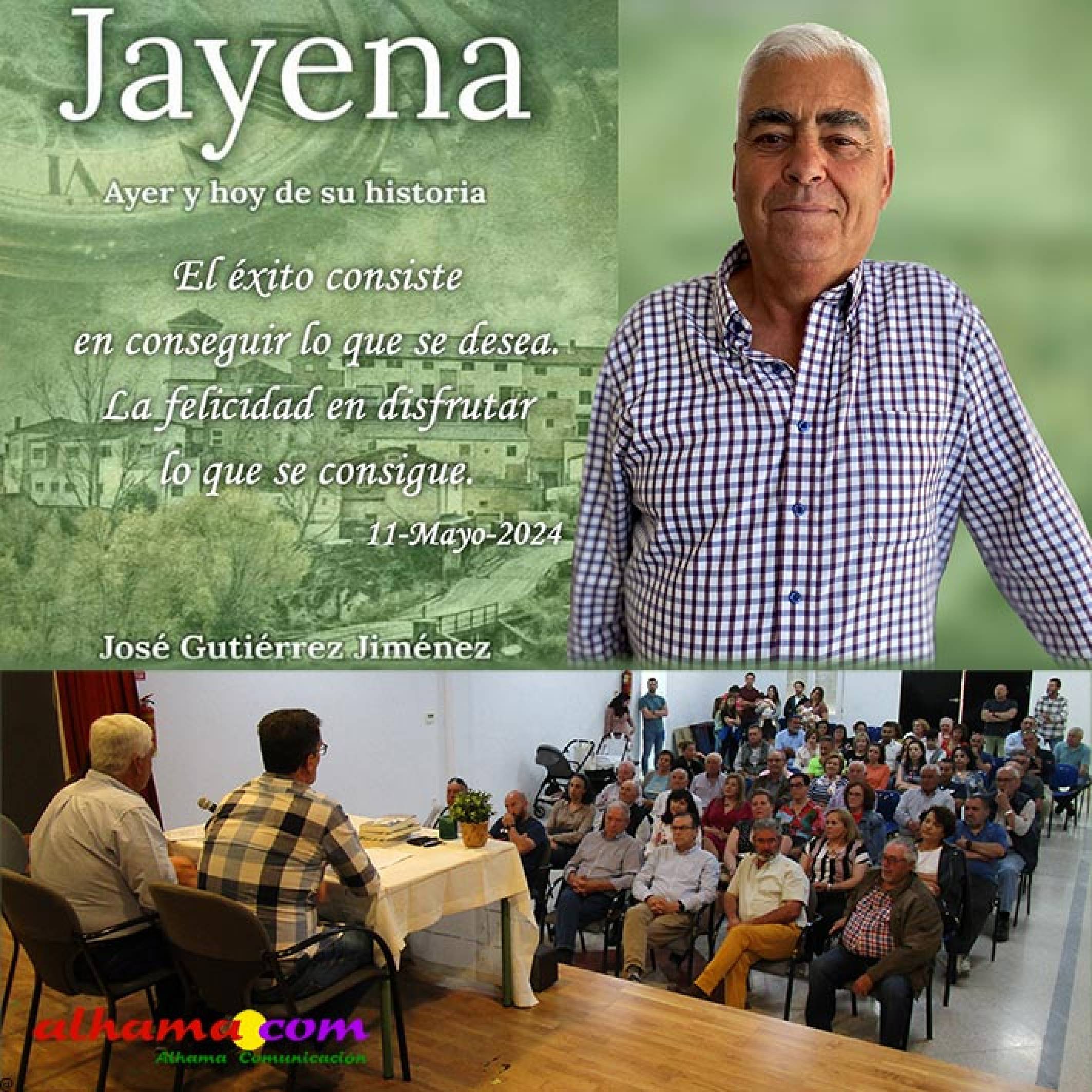 Buena acogida en Jayena para el nuevo libro de José Gutiérrez Jiménez