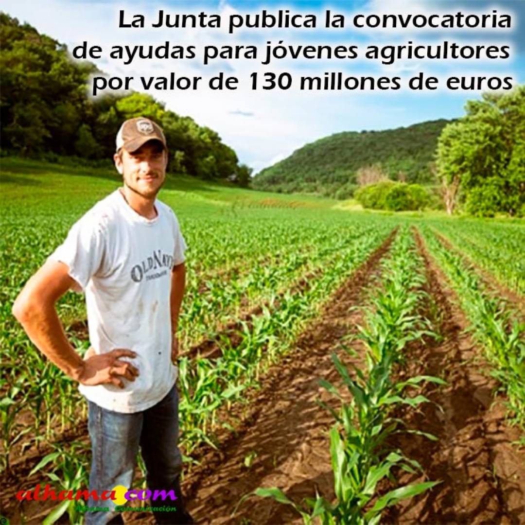 La Junta publica la convocatoria de ayudas para jóvenes agricultores por valor de 130 millones de euros