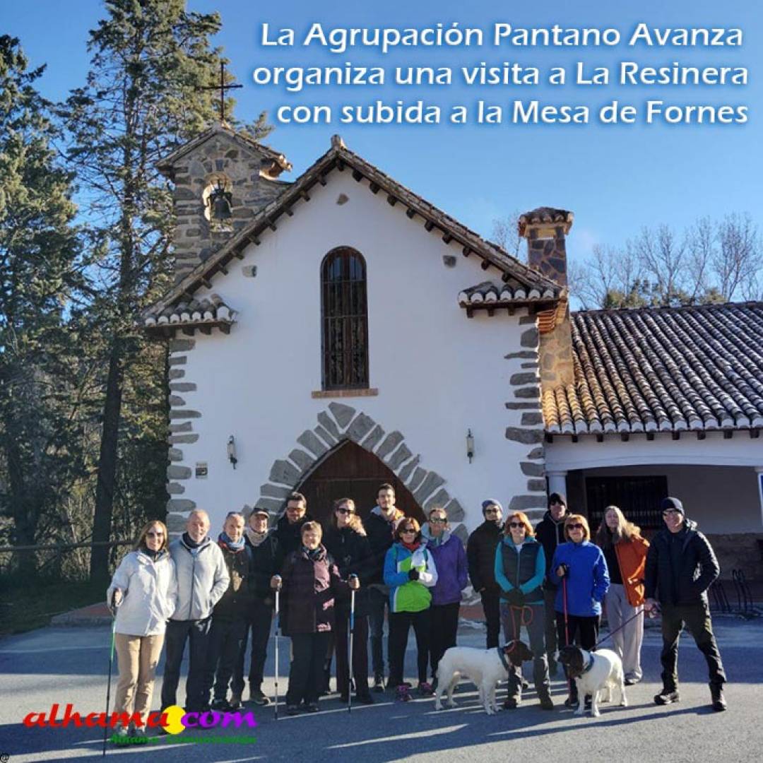 La Agrupación Pantano Avanza organiza una visita a La Resinera con subida a la Mesa de Fornes