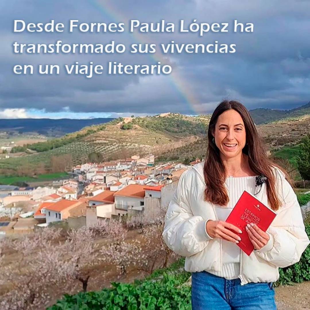 Desde Fornes Paula López ha transformado sus vivencias en un viaje literario 