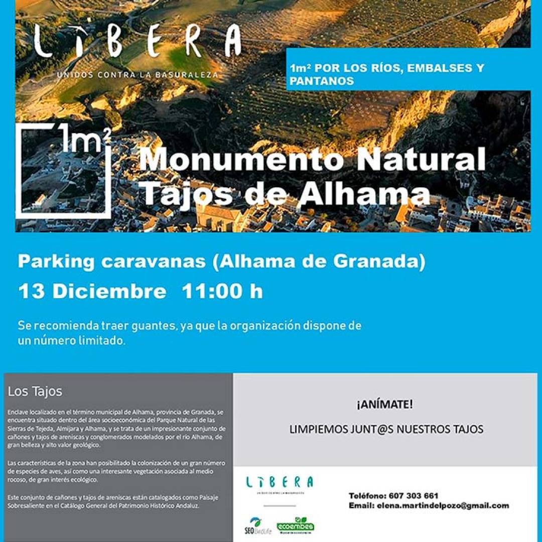 Llamamiento ciudadano para liberar de ‘basuraleza’ el Monumento Natural de los Tajos