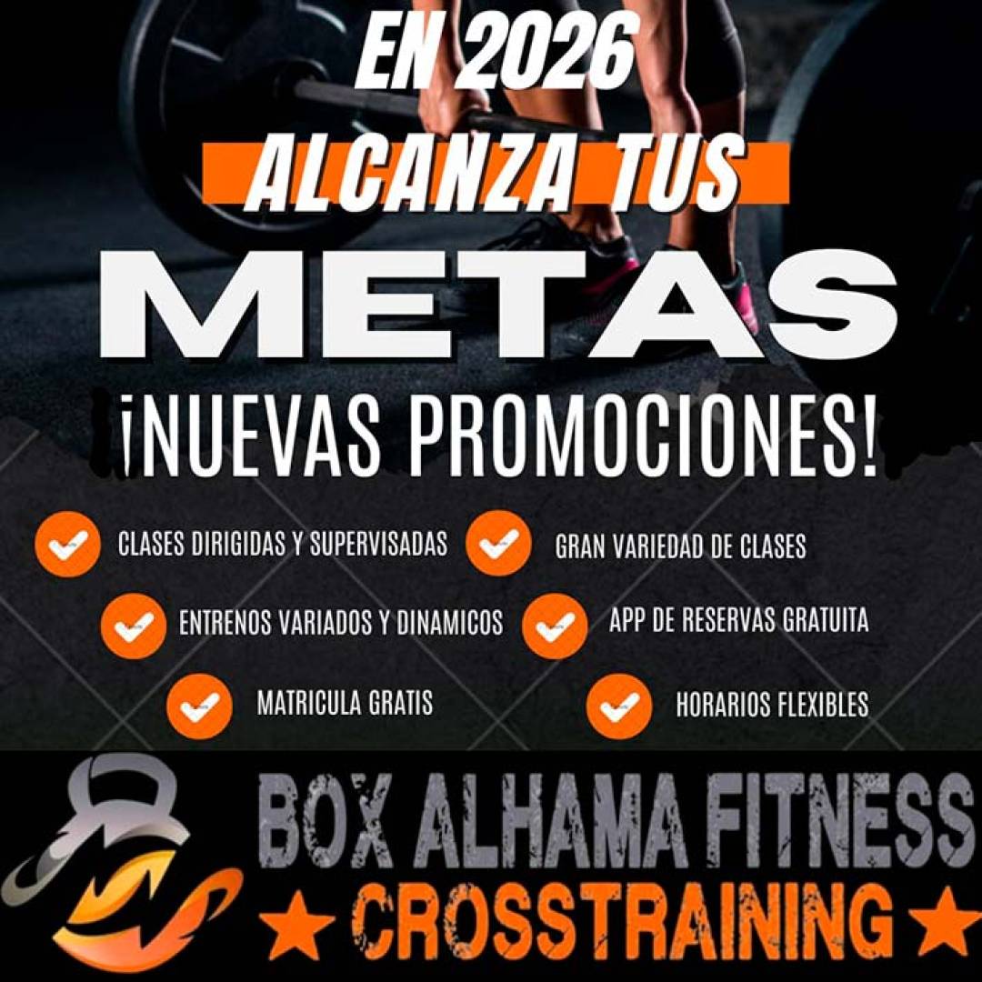 Box Alhama Fitness lanza sus nuevas promociones y tarifas 2026 para impulsar el inicio de año activo