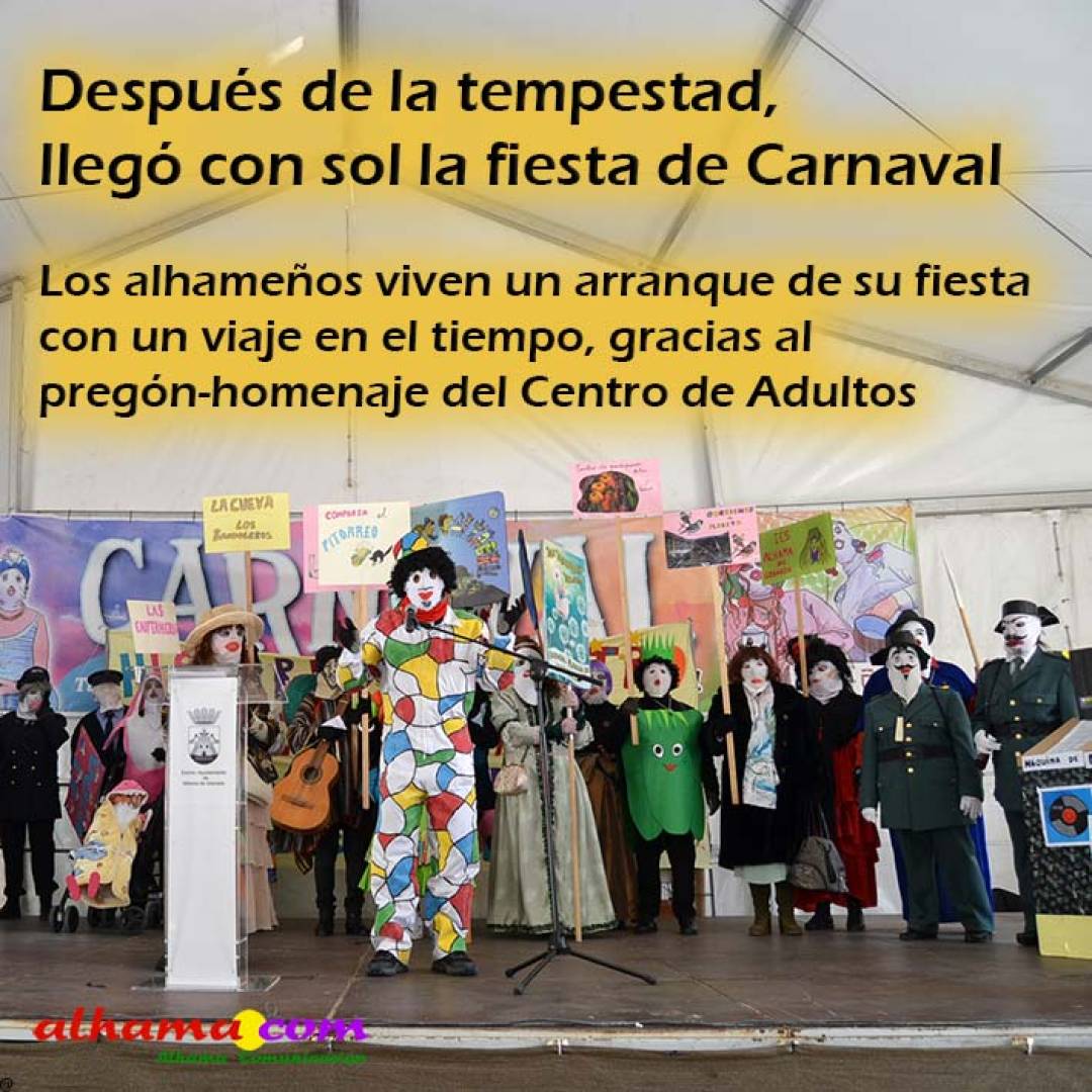 Después de la tempestad, llegó con sol la fiesta de Carnaval