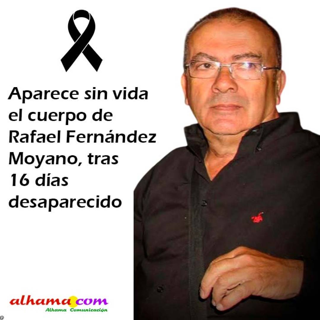 Aparece sin vida el cuerpo de Rafael Fernández Moyano