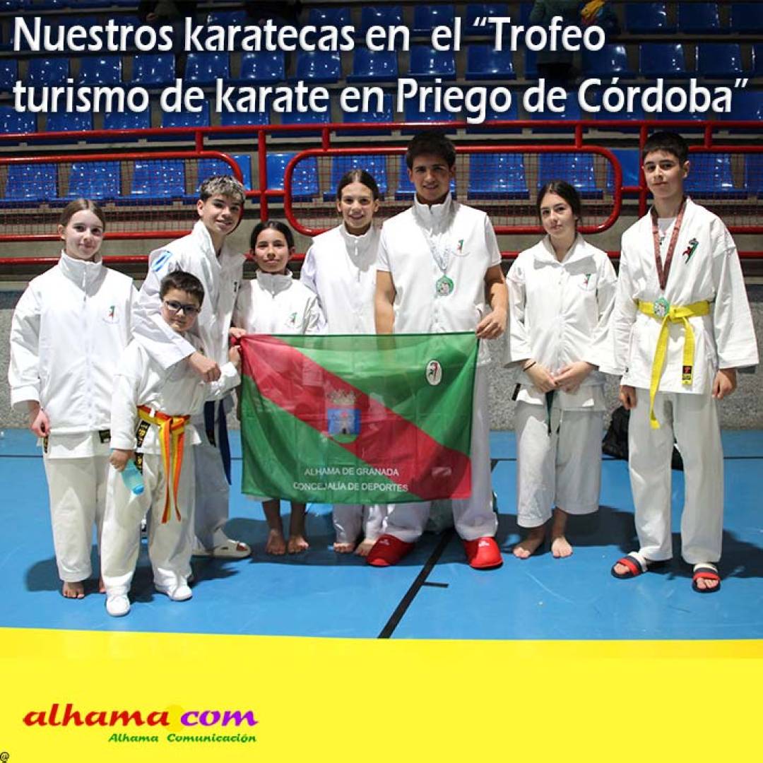 Trofeo turismo de karate en Priego de Córdoba
