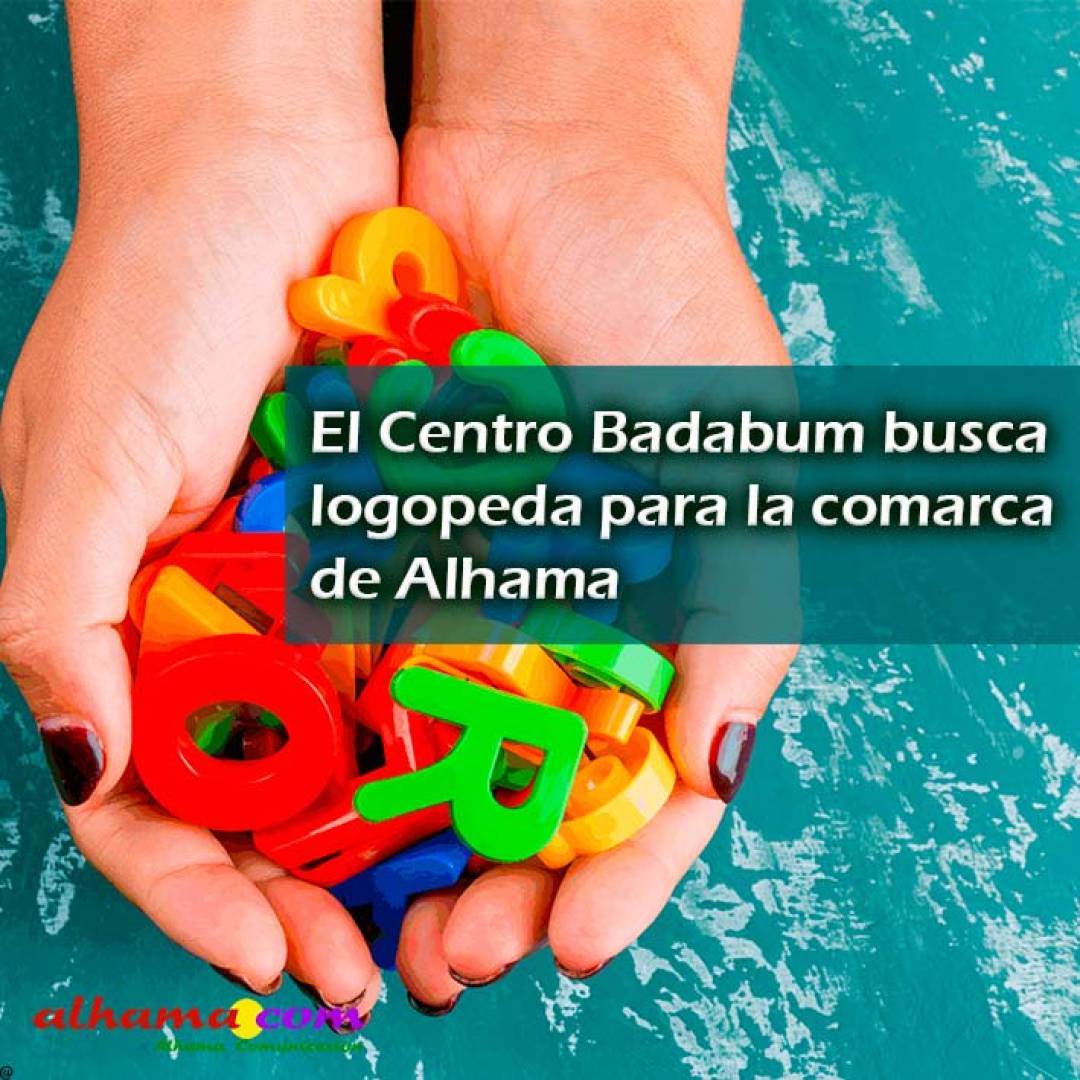 El Centro Babadum busca logopeda para la comarca de Alhama