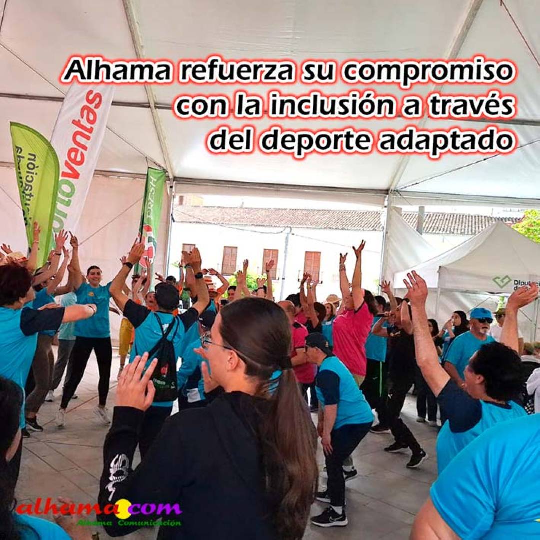 Alhama refuerza su compromiso con la inclusión a través del deporte adaptado