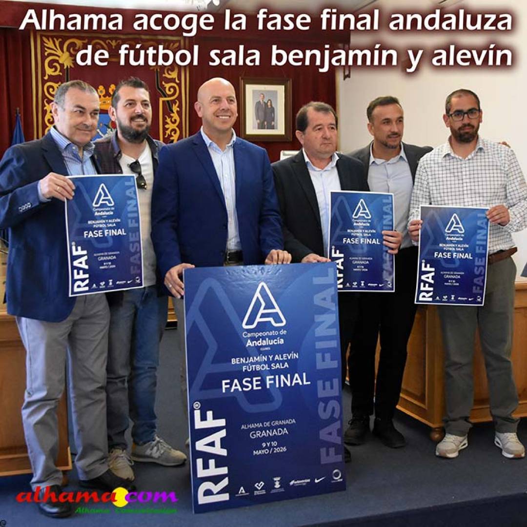 Alhama acoge la fase final andaluza de fútbol sala benjamín y alevín