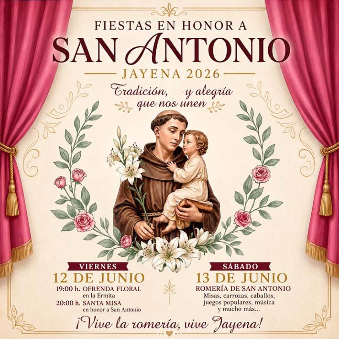 Jayena celebra la Romería de San Antonio con ofrenda floral, carrozas, caballos y una intensa jornada festiva