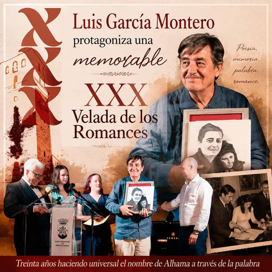 Luis García Montero protagoniza una memorable XXX Velada Alhama ciudad de los Romances