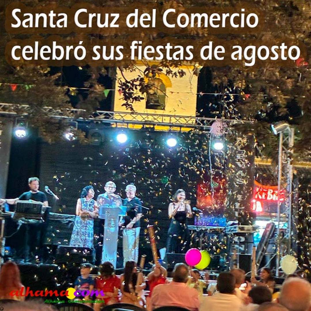 Santa Cruz del Comercio dejó atrás sus fiestas de agosto con actividades para todos los públicos