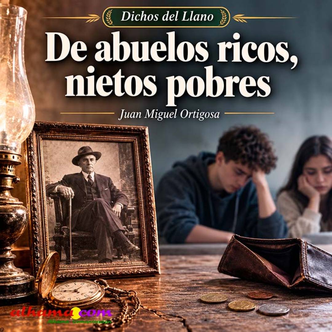 De abuelos ricos, nietos pobres