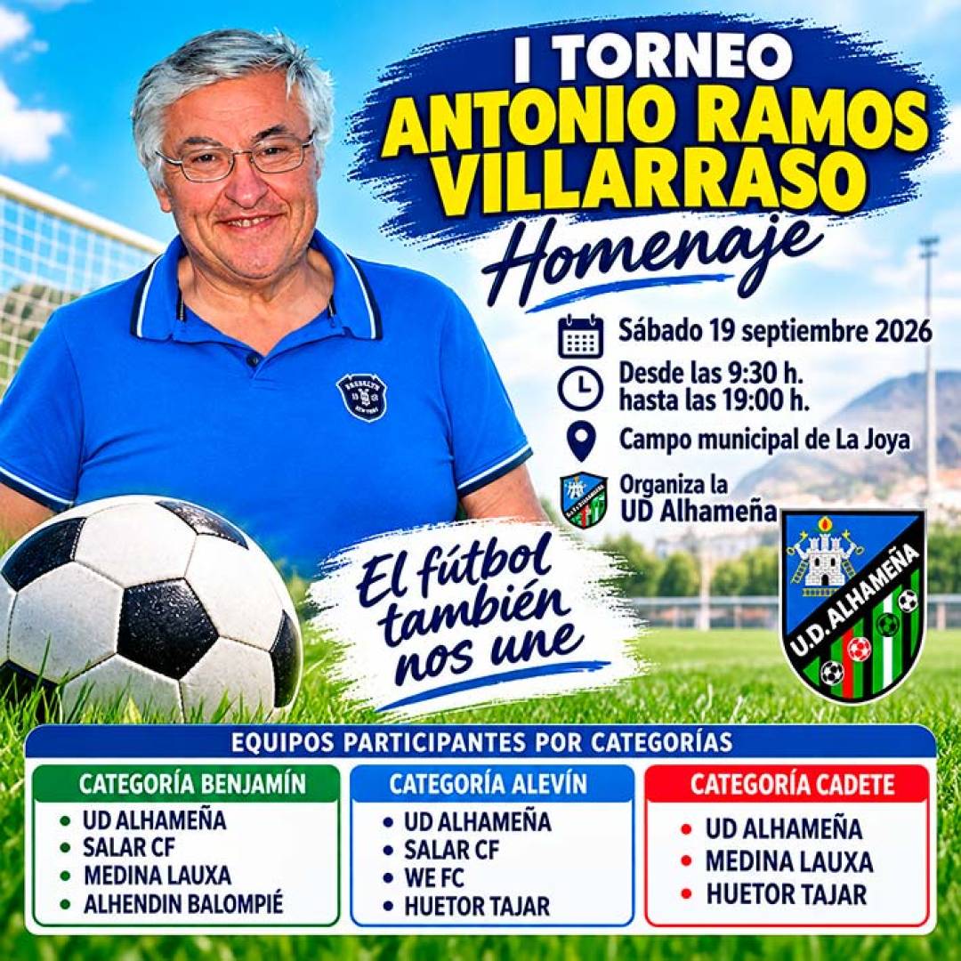 I Torneo Antonio Ramos Villarraso, este sábado 19 septiembre