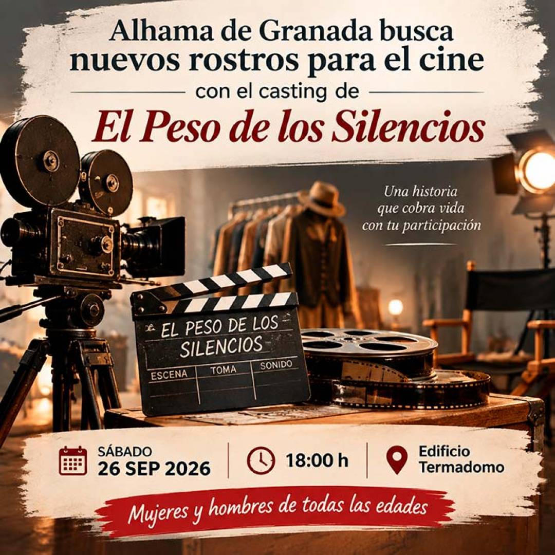 Casting en Alhama para participar en la película ‘El peso del silencio’