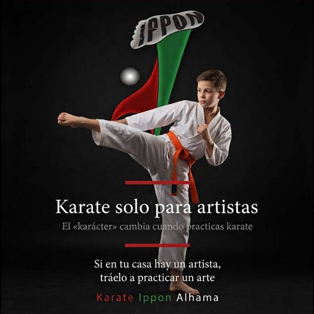 Si en tu casa hay un artista tráelo a practicar un Arte, karate en Alhama solo para artistas