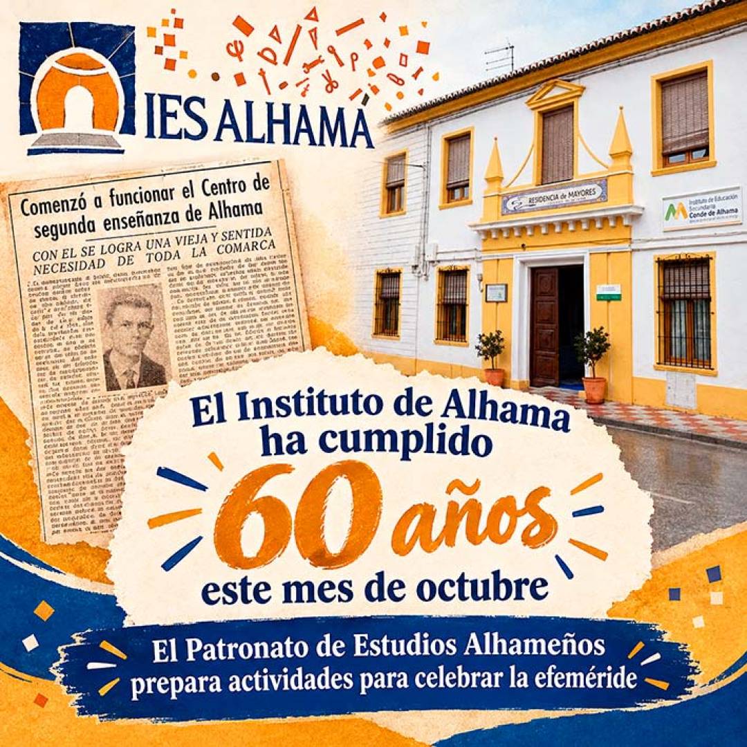 El Instituto de Alhama ha cumplido 60 años este mes de octubre
