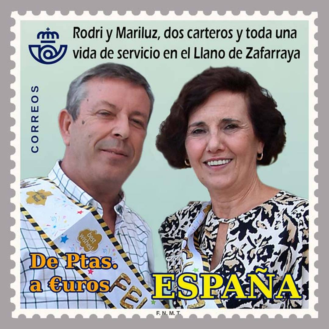 Rodri y Mariluz, dos carteros y toda una vida de servicio en el Llano de Zafarraya